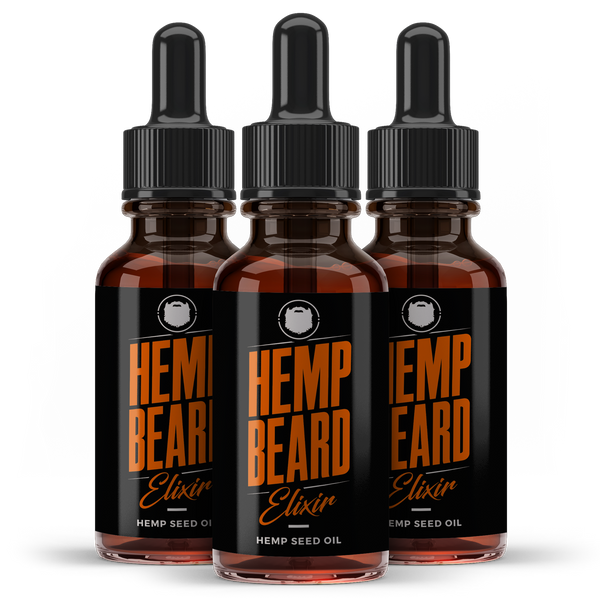 Hemp Beard Oil Gold Series (3 Count)