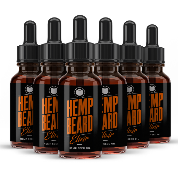 Hemp Beard Oil Gold Series (6 Count)